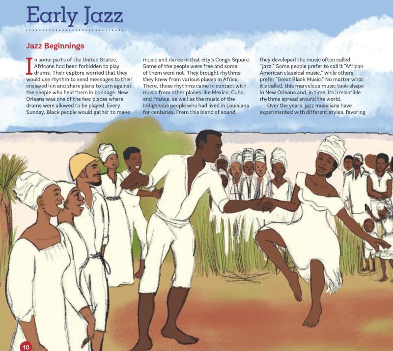 [object Object] «A Child's Introduction to Jazz», автор Джабари Асим - фото №4 - миниатюра