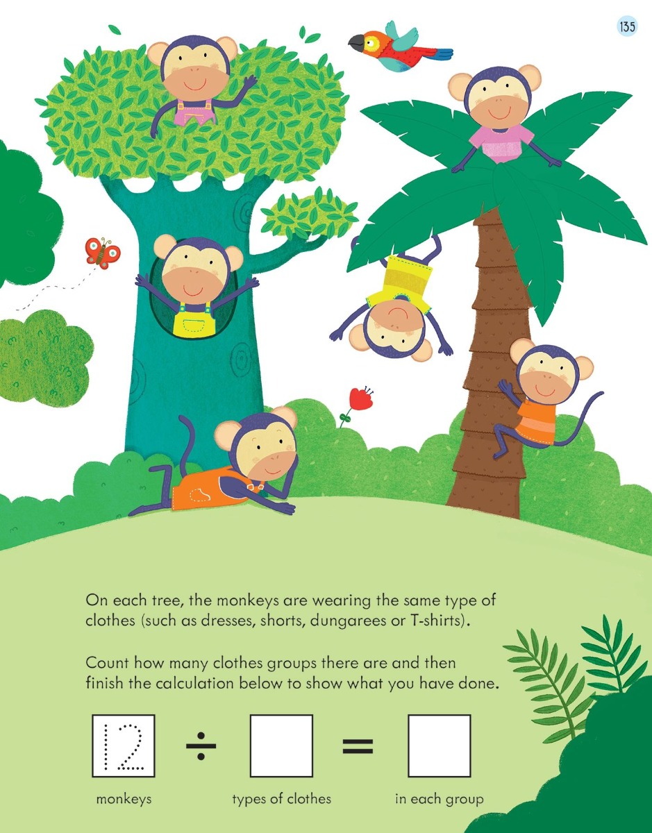 [object Object] «Usborne English and Maths Giant Workbook 6-7», авторов Холли Бэти, Джессика Гринвелл, Джейн Бингхэм, Кэролайн Янг - фото №5 - миниатюра