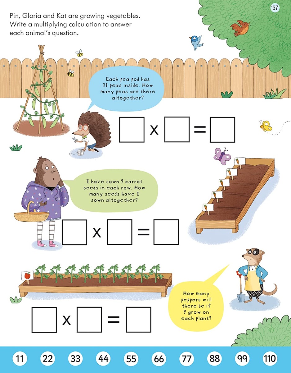 [object Object] «Usborne English and Maths Giant Workbook 7-8», авторов Холли Бэти, Джейн Бингхэм, Кэролайн Янг, Ханна Уотсон - фото №5 - миниатюра