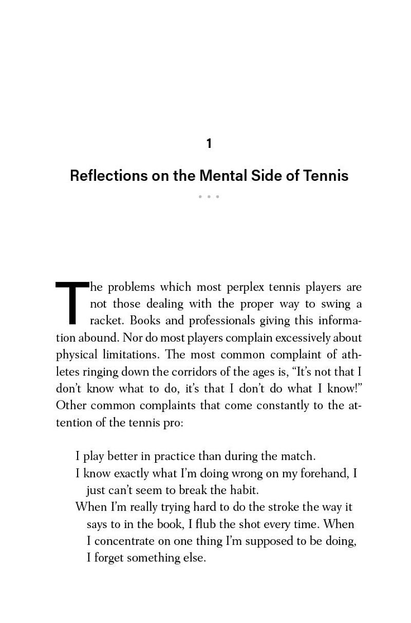 [object Object] «The Inner Game of Tennis: The classic guide to the mental side of peak performance», автор У. Тимоти Гэллуэй - фото №5 - миниатюра