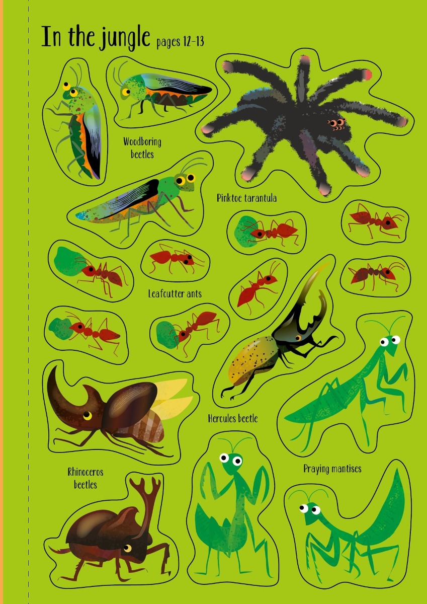 [object Object] «Little First Stickers Bugs», автор Сэм Смит - фото №5 - миниатюра