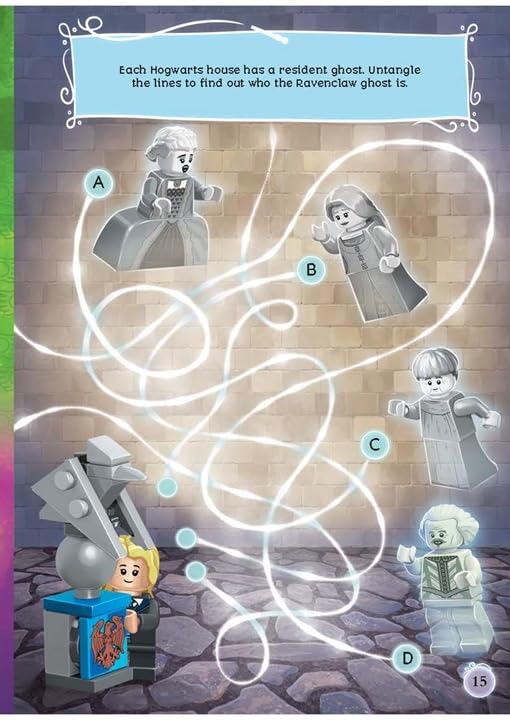 [object Object] «A Magical Bond Activity Book (with Luna Lovegood™ minifigure and Thestral mini-build)» - фото №5 - мініатюра