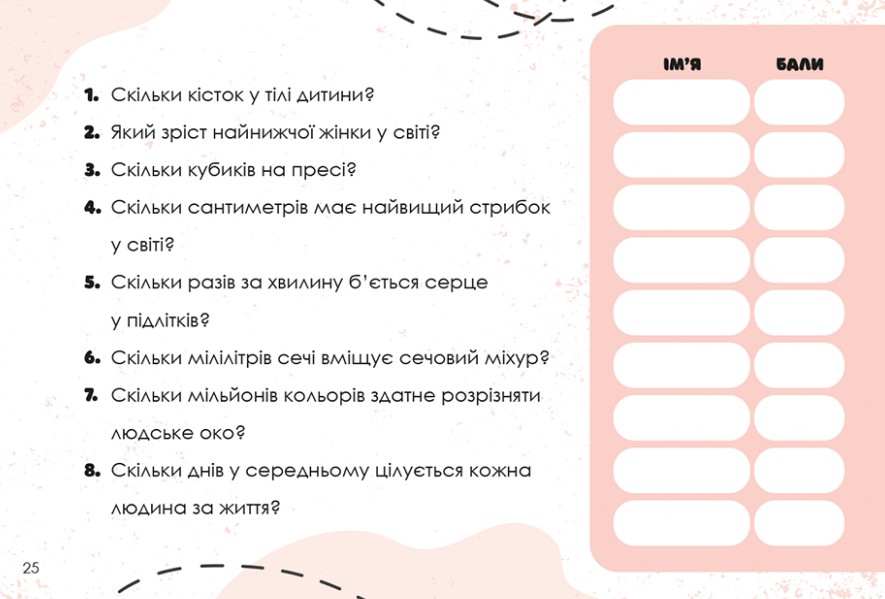 [object Object] «Вгадай хутко! Тіло людини » - фото №5 - мініатюра