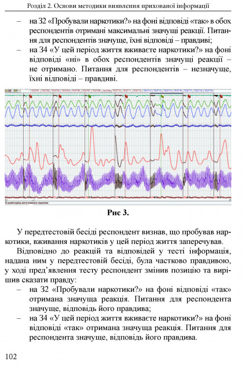 [object Object] «Методика виявлення прихованої інформації у поліграфних дослідженнях», автор Татьяна Морозова - фото №5 - миниатюра