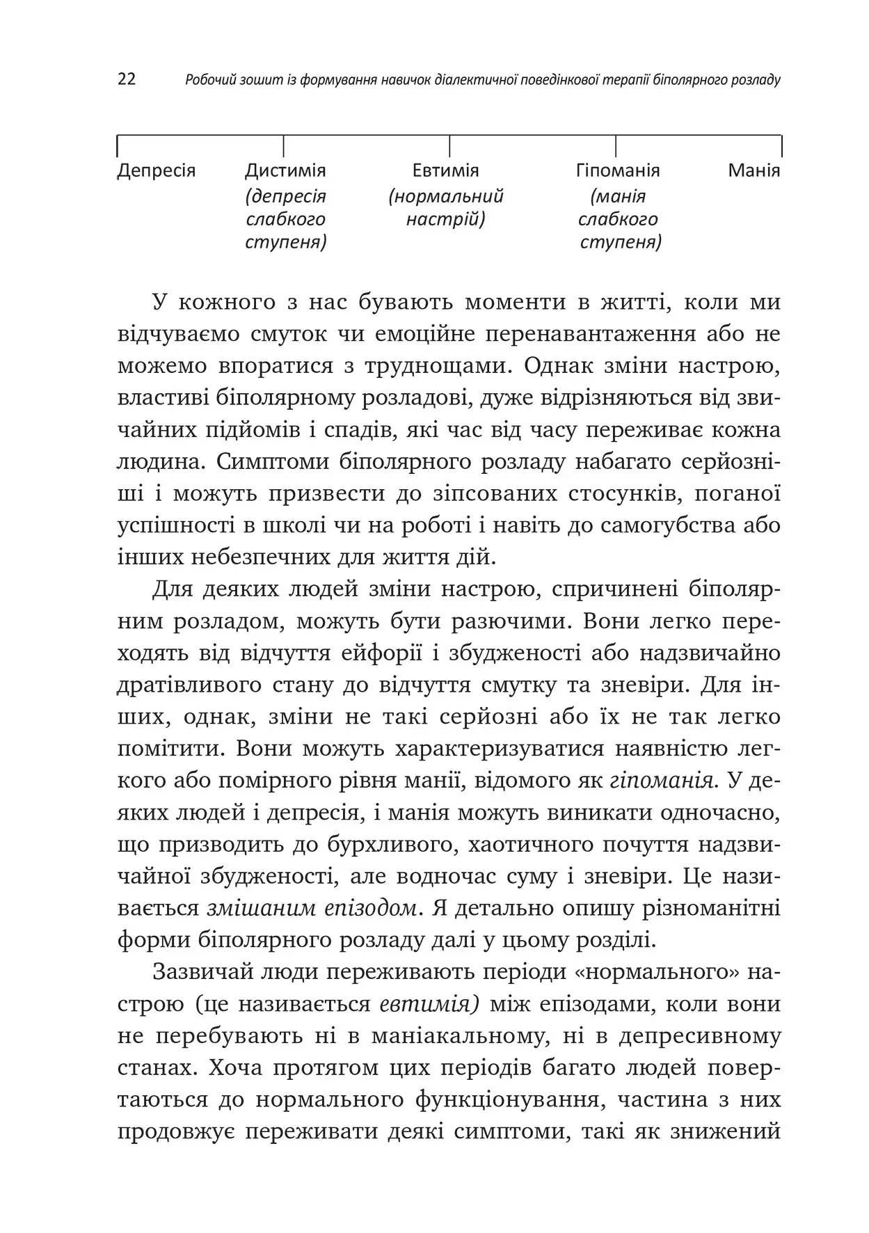 Робочий зошит із формування навичок діалектичної поведінкової терапії біполярного розладу — фото 9