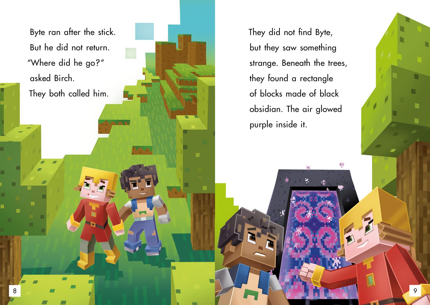 [object Object] «Minecraft Young Readers: Escape from the Nether!», автор Farshore - фото №4 - мініатюра