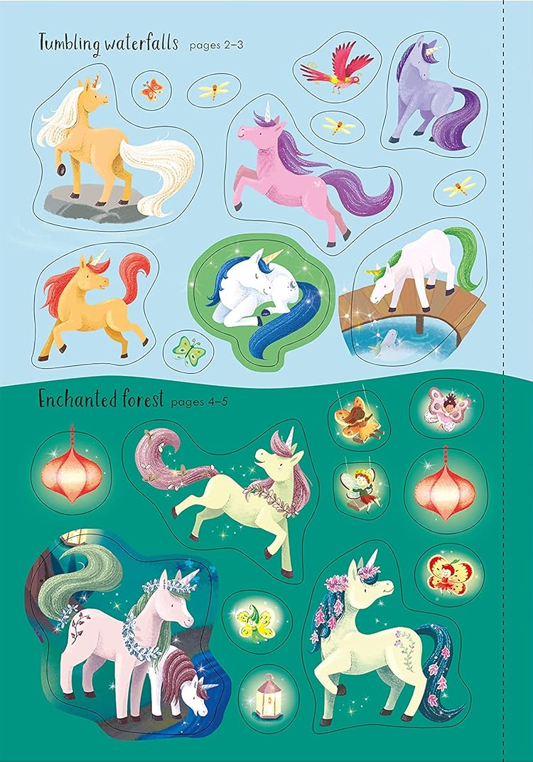 [object Object] «Sparkly Unicorns Sticker Book», автор Кристи Пикерсгилл - фото №6 - миниатюра