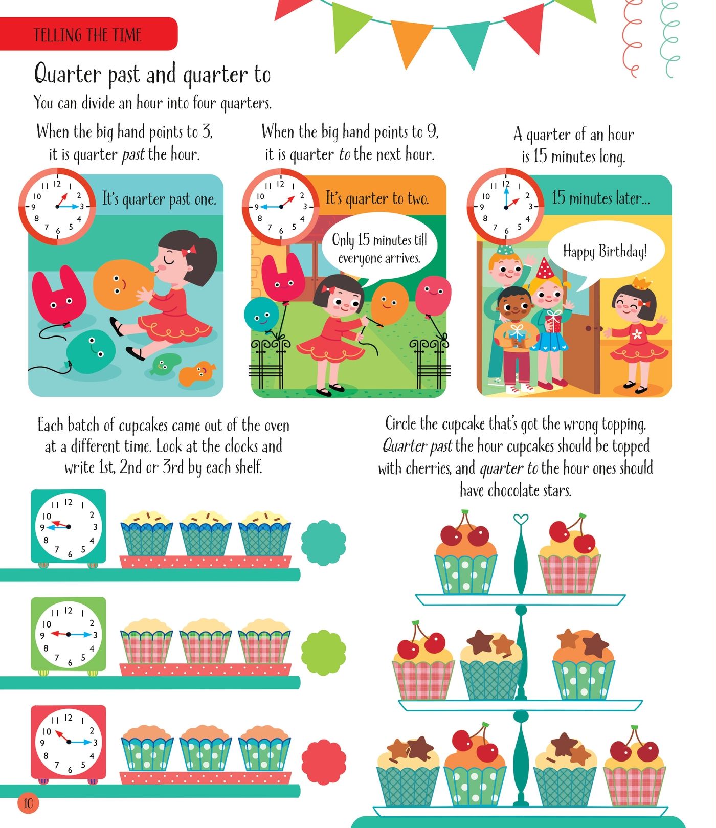 [object Object] «Telling the Time Activity Book», автор Лара Браян - фото №6 - миниатюра