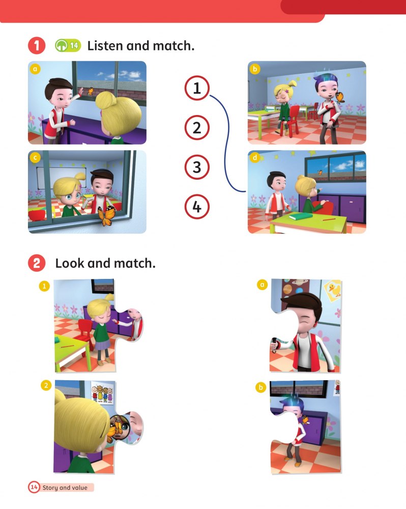 [object Object] «Super Minds. Starter. Workbook with Digital Pack (British English)», авторів Герберт Пухта, Пітер Льюїс-Джонс, Гюнтер Гернгросс - фото №6 - мініатюра