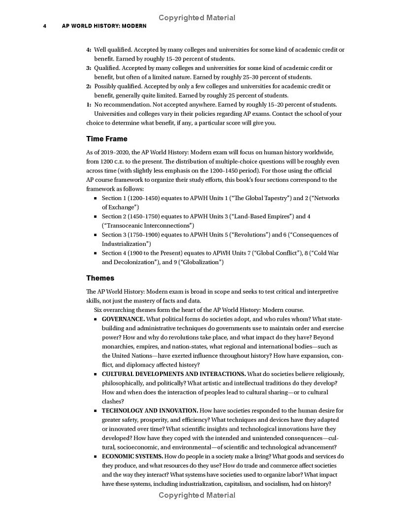 [object Object] «AP World History Premium, 2022-2023. Comprehensive Review with 5 Practice Tests + an Online Timed Test Option», автор Джон Макканнон - фото №6 - мініатюра