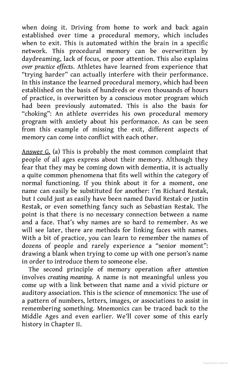 [object Object] «The Complete Guide to Memory», автор Ричард Рестак - фото №6 - миниатюра