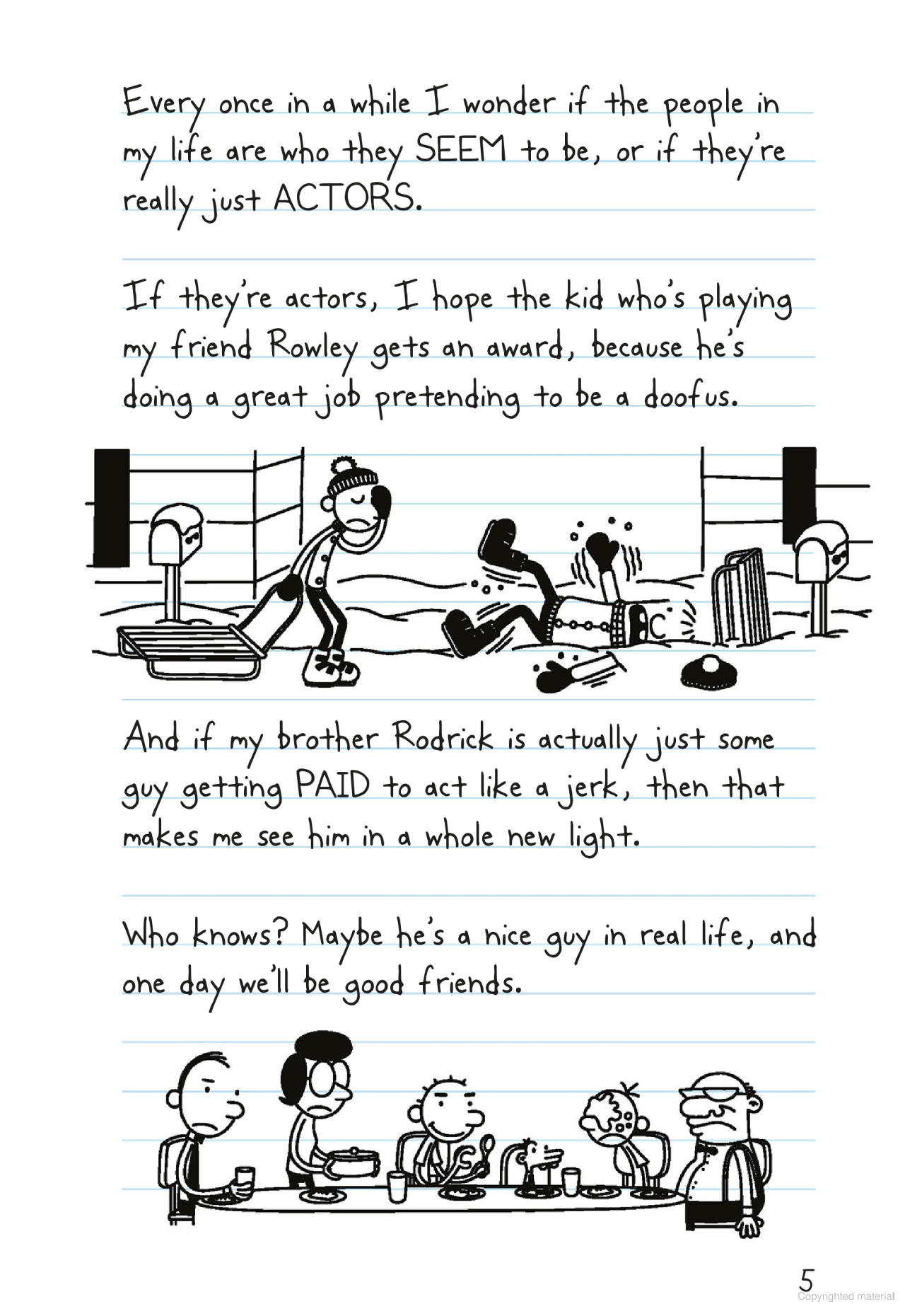 [object Object] «Diary of a Wimpy Kid. Double Down. Book 11», автор Джефф Кинни - фото №6 - миниатюра
