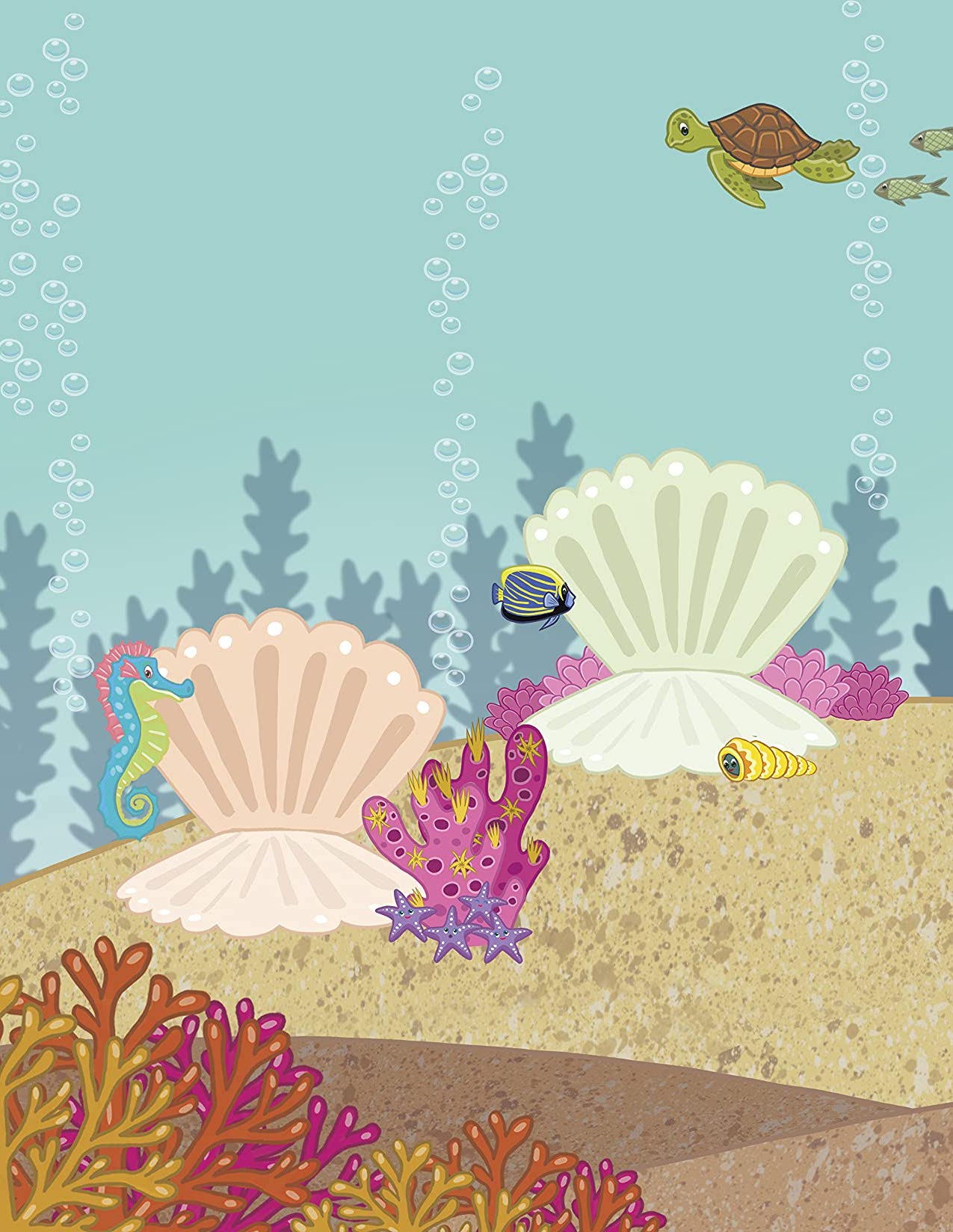 [object Object] «Jumbo Stickers for Little Hands. Mermaids», автор Джомике Теджидо - фото №6 - миниатюра