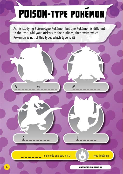 [object Object] «Official Pokemon Spooky Sticker Book» - фото №6 - миниатюра