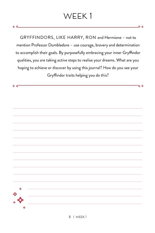 [object Object] «Harry Potter. Courage. A guided journal for embracing your inner Gryffindor» - фото №6 - миниатюра