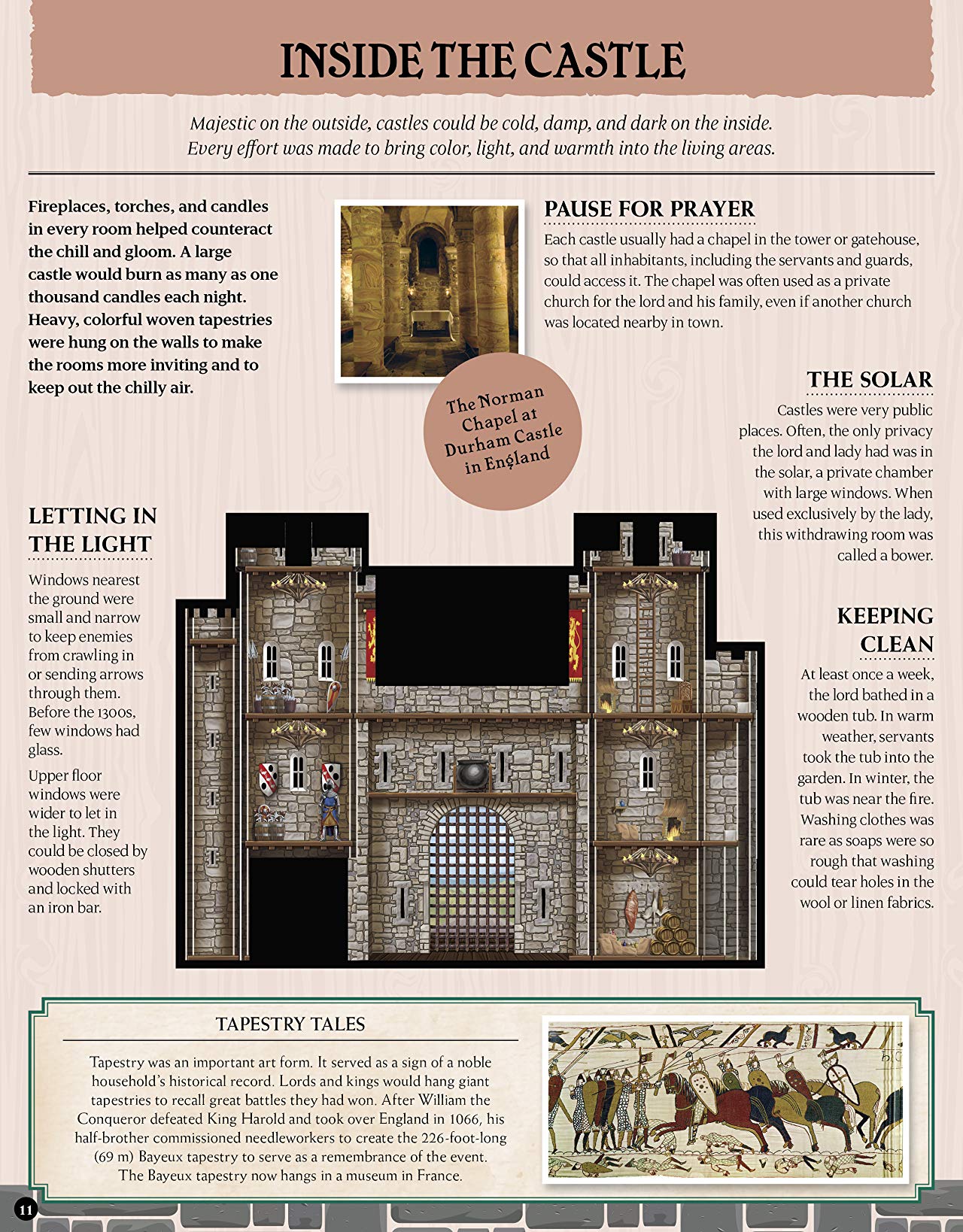 [object Object] «Inside Out Medieval Castle. Explore the Ancient Fortress Behind the Iron Gates!», автор Жюстін Чіовакко - фото №6 - мініатюра