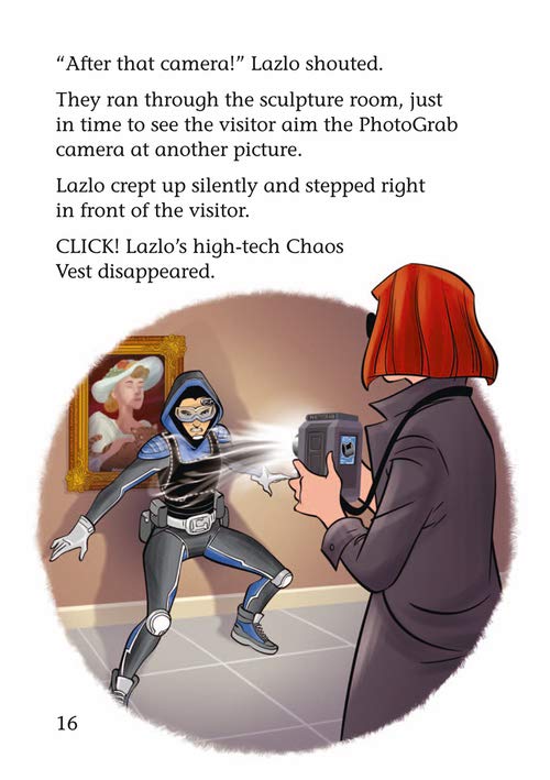 [object Object] «Shinoy and the Chaos Crew. The Day the Paintings Disappeared. Band 8», авторов Зои Кларк, Крис Каллаган - фото №6 - миниатюра