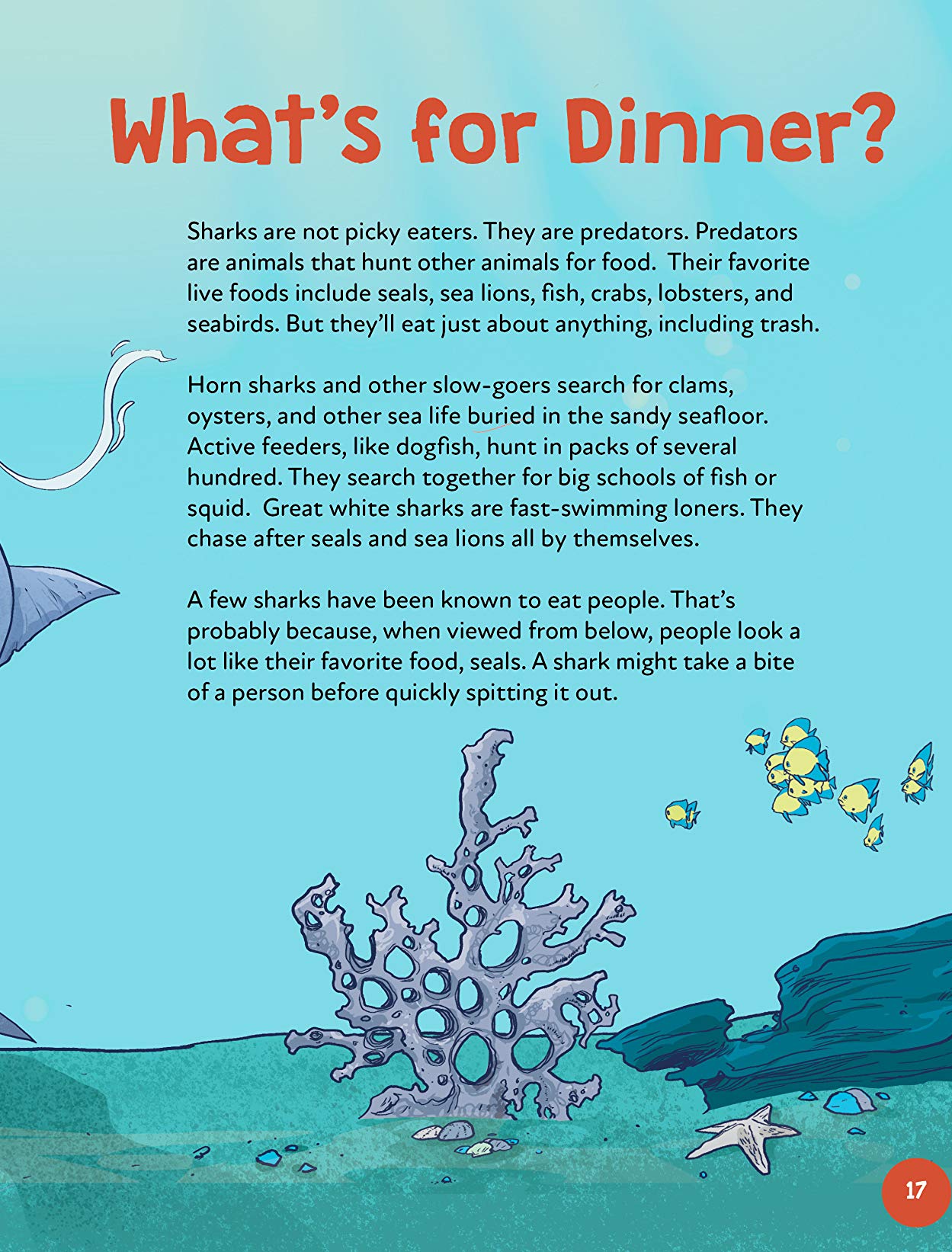 [object Object] «Are You Smarter Than a Shark? Learn How Sharks Survive in their Watery World. 100+ Facts about Sharks!», автор Дэвид Гордон - фото №6 - миниатюра