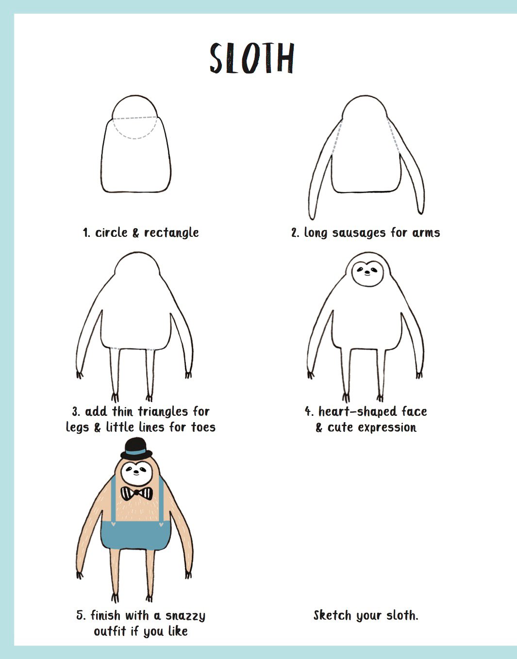 [object Object] «How to Draw a Unicorn and Other Cute Animals. With simple shapes and 5 steps», автор Софи Шрей - фото №6 - миниатюра