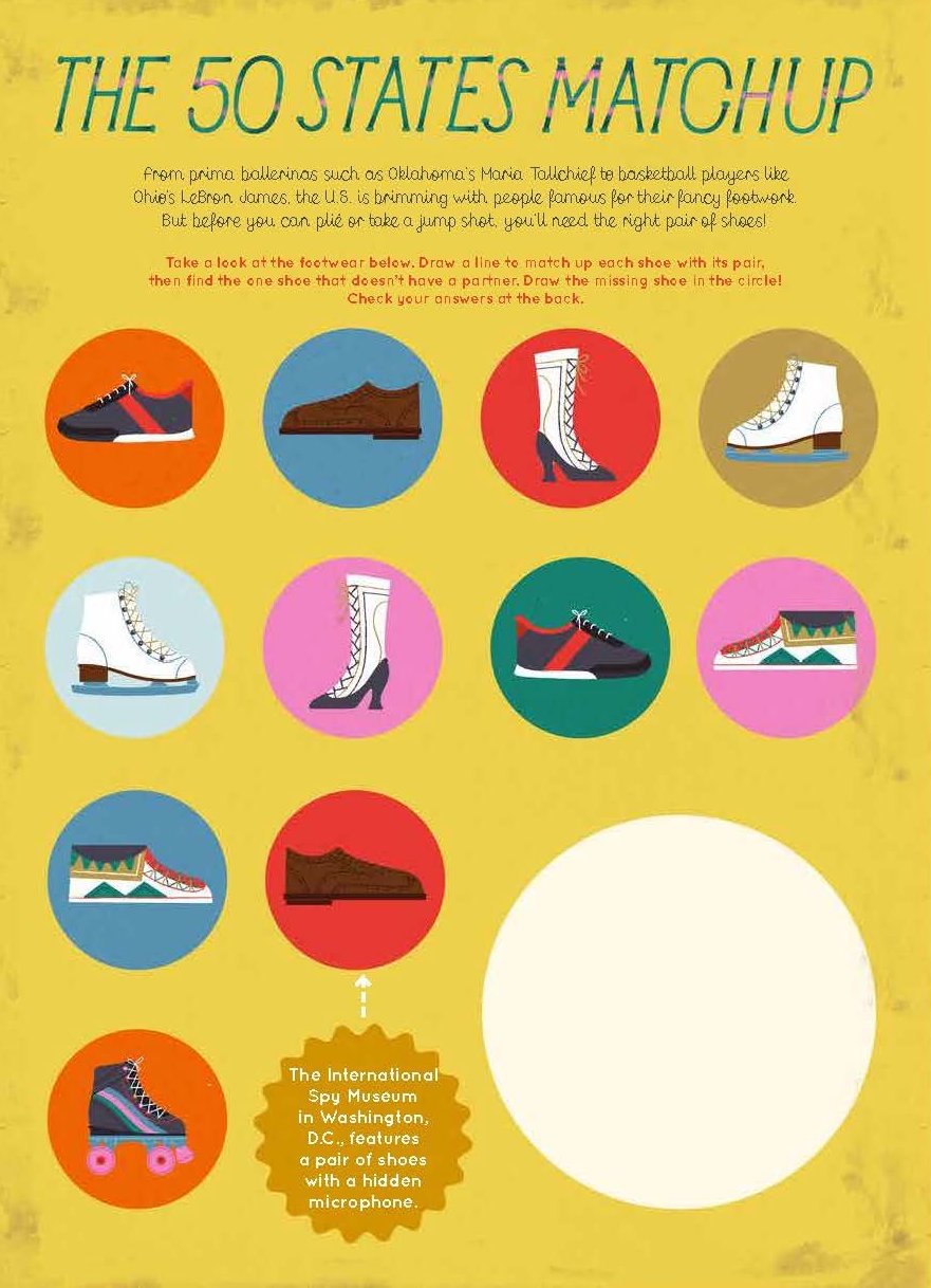 [object Object] «The 50 States. Activity Book», автор Габриэль Балкан - фото №6 - миниатюра