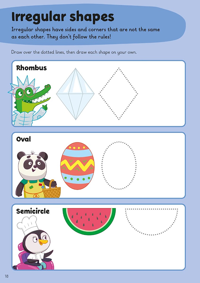 [object Object] «Shapes, Colours and Patterns. A Learn with Ladybird Wipe-clean Activity Book » - фото №6 - миниатюра