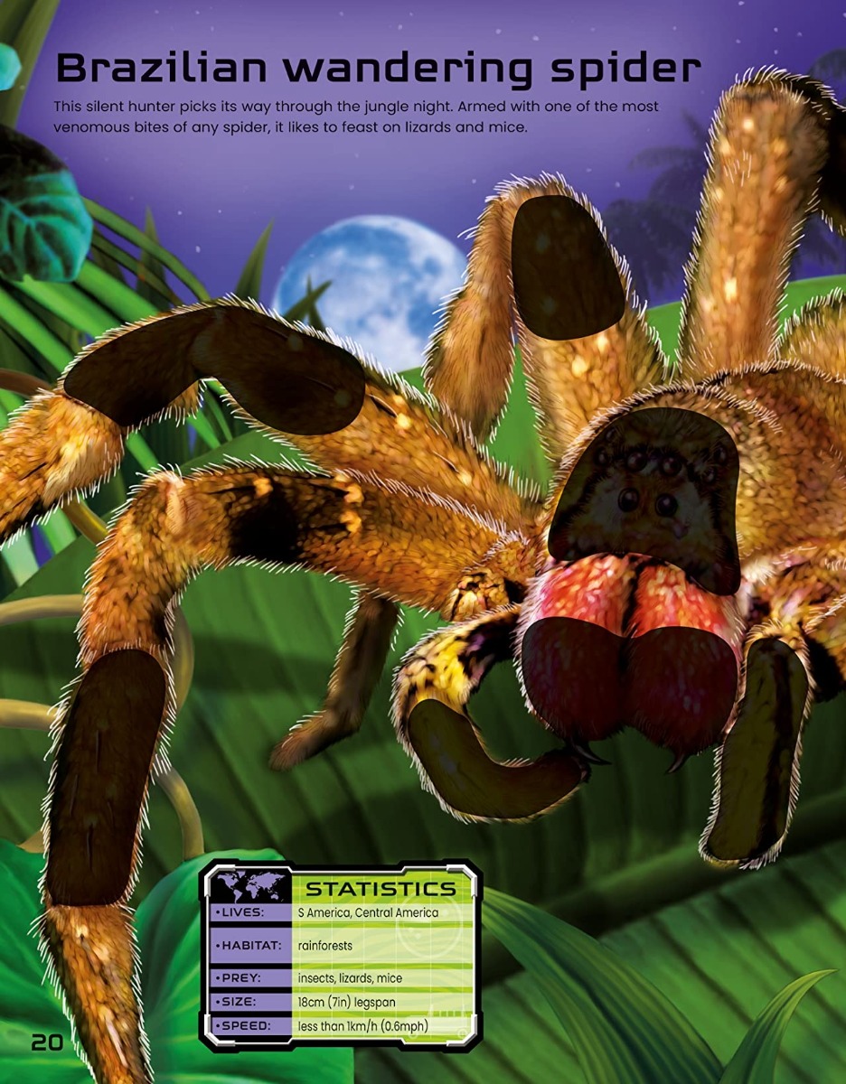 [object Object] «Build Your Own Deadly Animals. Sticker Book», автор Саймон Тадхоуп - фото №6 - миниатюра