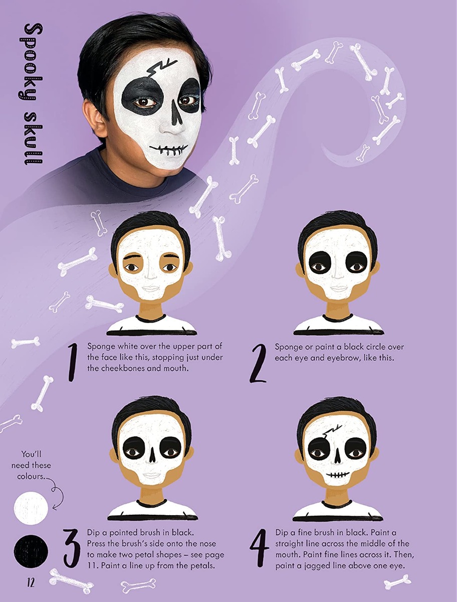 [object Object] «Book of Face Painting», автор Эбигейл Уитли - фото №6 - миниатюра