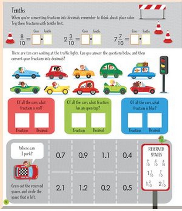 [object Object] «Fractions and Decimals Activity Book», автор Рози Хор - фото №6 - миниатюра