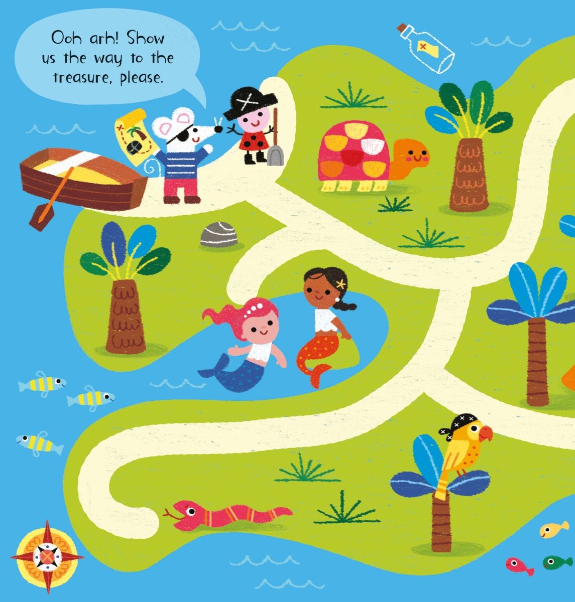 [object Object] «Little Children's Maze Book», автор Мэтью Олдэм - фото №6 - миниатюра