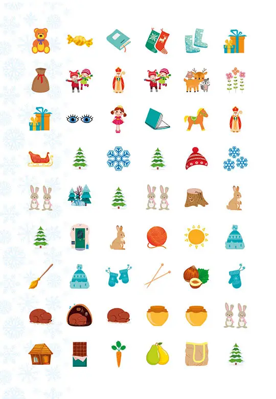 Christmas sticker book. Віршики до свят — фото 7