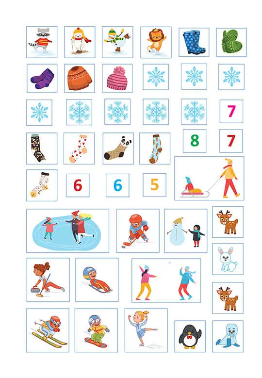 Christmas sticker book. Зимові розваги — фото 7