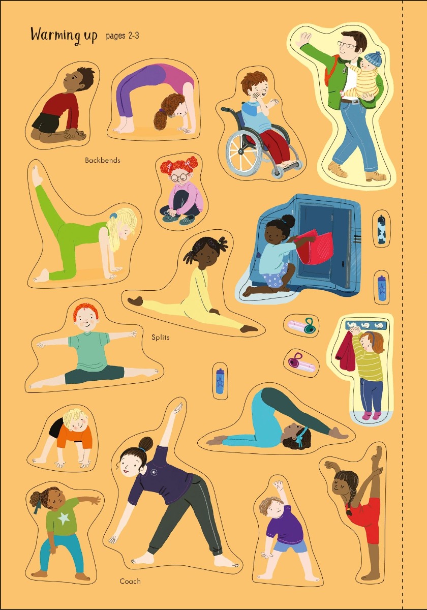 [object Object] «Little First Stickers Gymnastics», автор Джессика Гринвелл - фото №6 - миниатюра