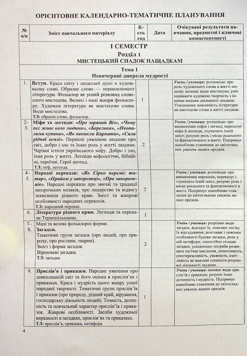 [object Object] «Українська література. 5 клас. Розробки уроків» - фото №6 - мініатюра