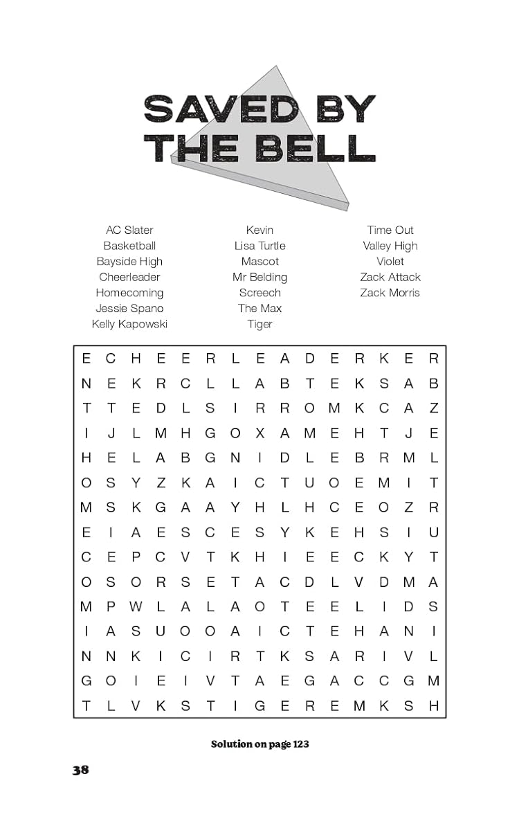 [object Object] «The 90s Activity Book: Take a Chill Pill With the Best-Ever Decade (90s Icon Escapism, Cool Quizzes, Word Puzzles, Colouring Pages, Dot-to-Dots and Bespoke Chillout Playlist)!», авторов Виктория Карсер, Гарет Мур - фото №6 - миниатюра
