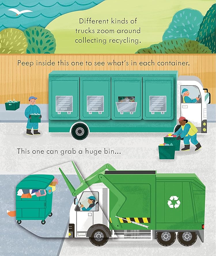 [object Object] «Peep Inside How a Recycling Truck Works», автор Лара Браян - фото №6 - миниатюра