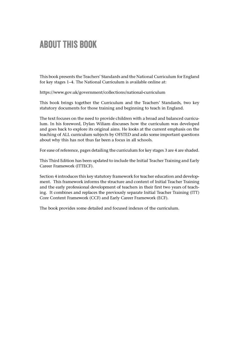 [object Object] «The National Curriculum and the Teachers′ Standards» - фото №6 - мініатюра