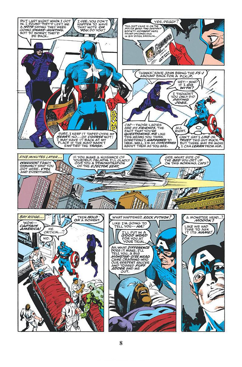 [object Object] «Captain America Epic Collection», авторів Фабіан Нічієза, Марк Грюнвальд - фото №6 - мініатюра