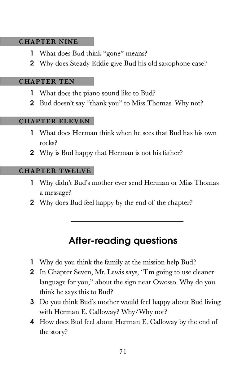 [object Object] «Penguin Readers Level 4: Bud, Not Buddy (ELT Graded Reader)», автор Крістофер Пол Кертіс - фото №2 - мініатюра