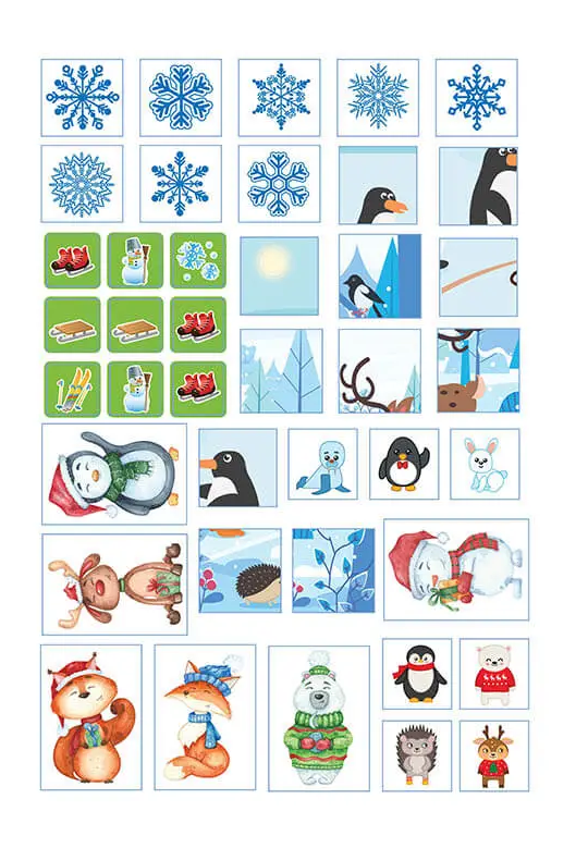 Christmas sticker book. Зимові розваги — фото 8