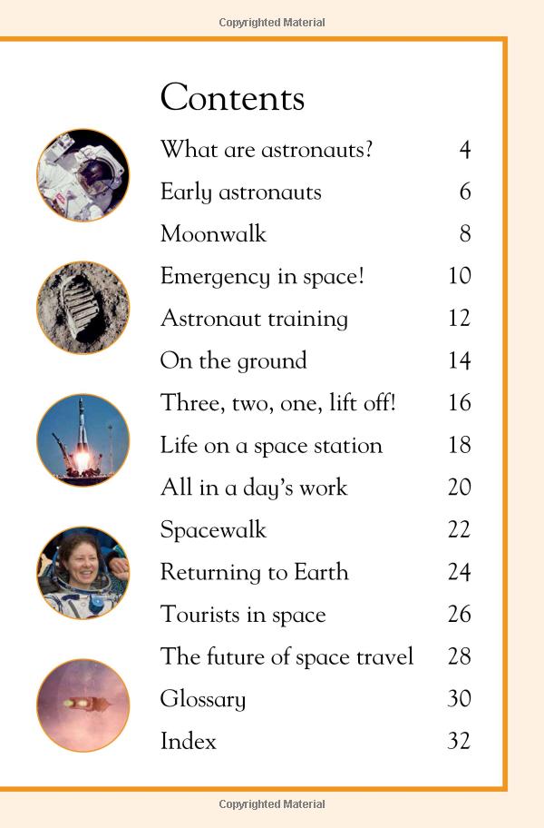 [object Object] «Kingfisher Readers: Astronauts (Level 3: Reading Alone with Some Help)», автор Ханна Вілсон - фото №2 - мініатюра