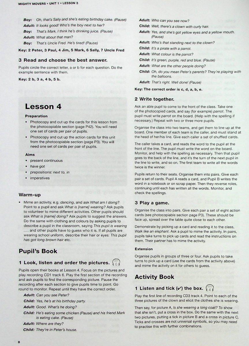 Delta Young Learners English. Mighty Movers Teacher's Book (+CD-Rom) — фото 9