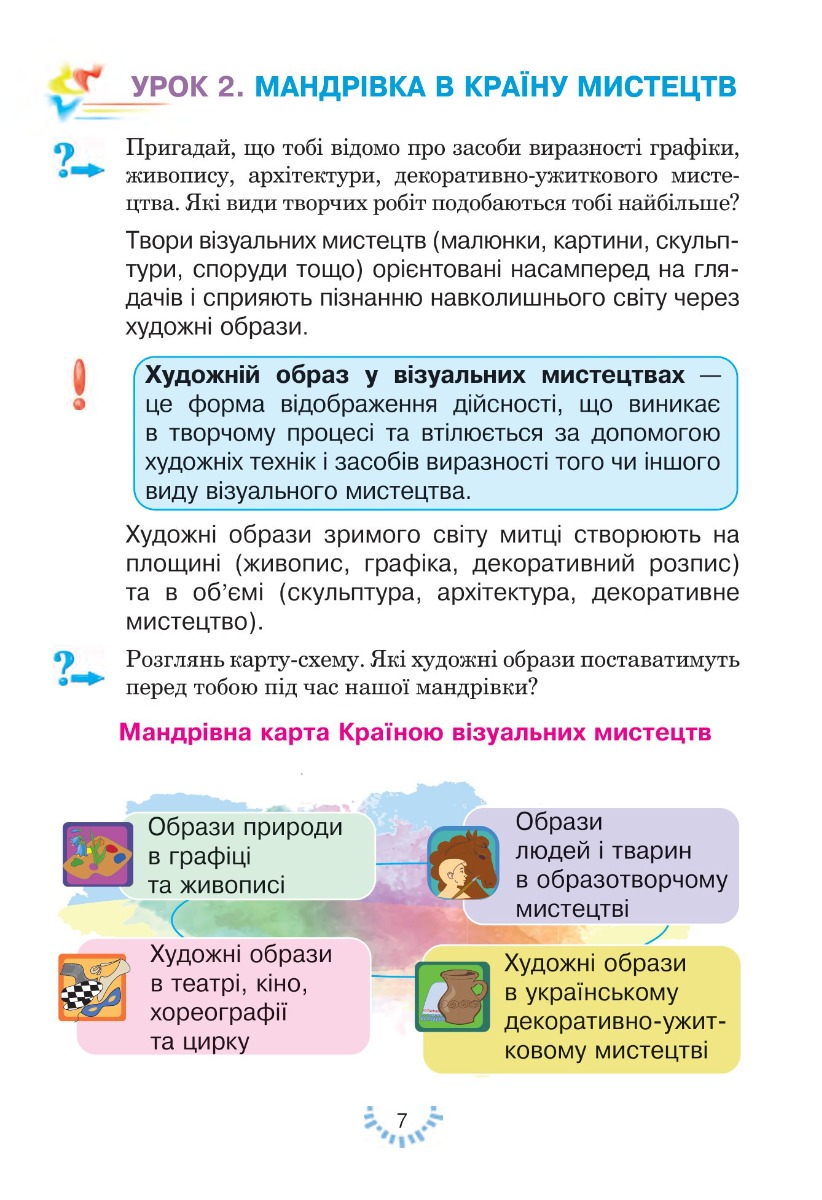 [object Object] «Мистецтво підручник інтегрованого курсу для 4 класу закладів загальної середньої освіти», автор Людмила Кондратова - фото №6 - миниатюра