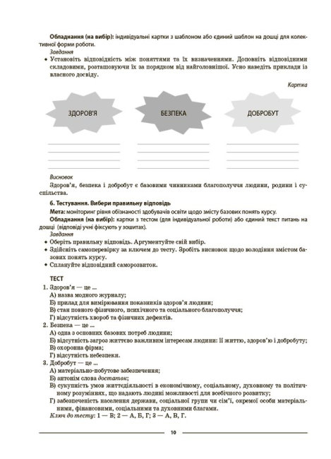 Мій конспект. Матеріали до уроків. Здоров’я, безпека та добробут. 5 клас — фото 9