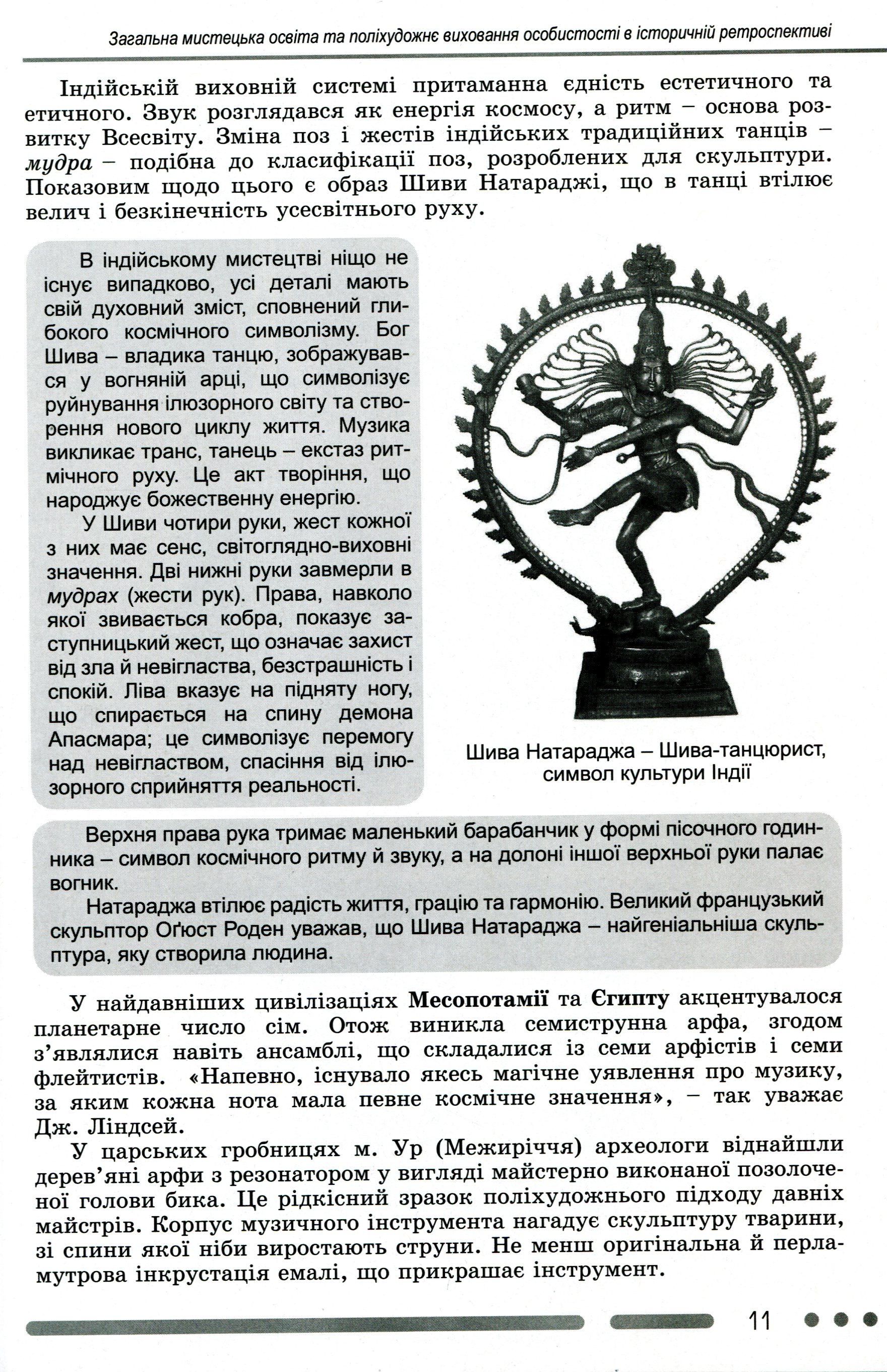 Навчально-методичний посібник "Нова українська школа. Методика навчання інтегрованого курсу "Мистецтво" у 3-4 класах на засадах компетентнісного підходу" — фото 11