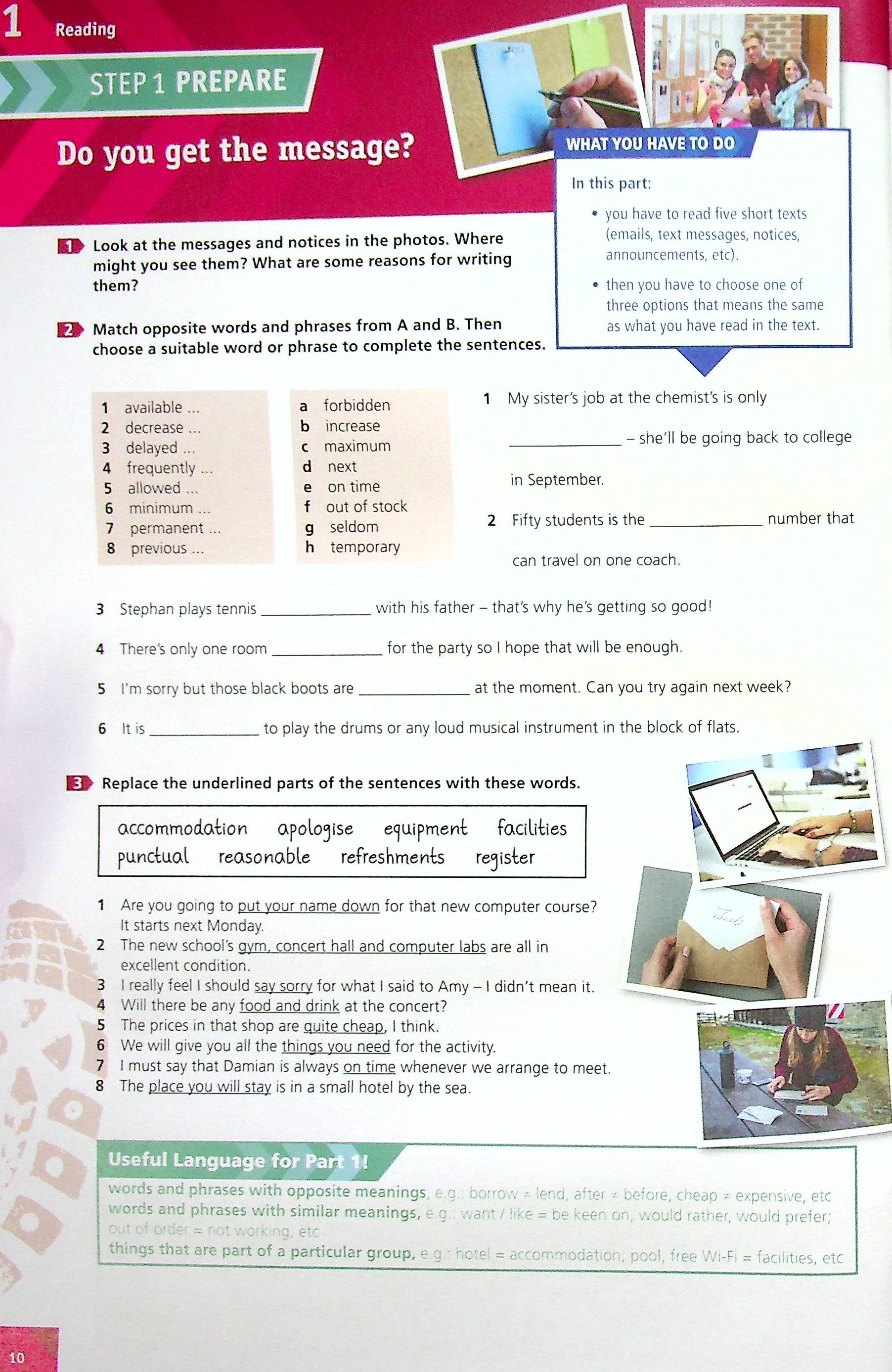 Practise and Pass for Schools. Preliminary. Student's Book В1 — фото 11