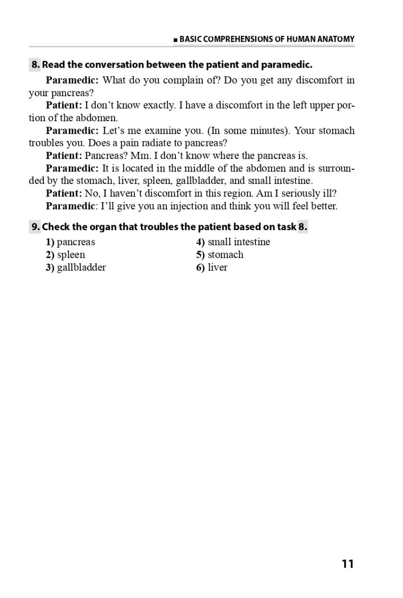 Professional English for Paramedics and Nurses — фото 11