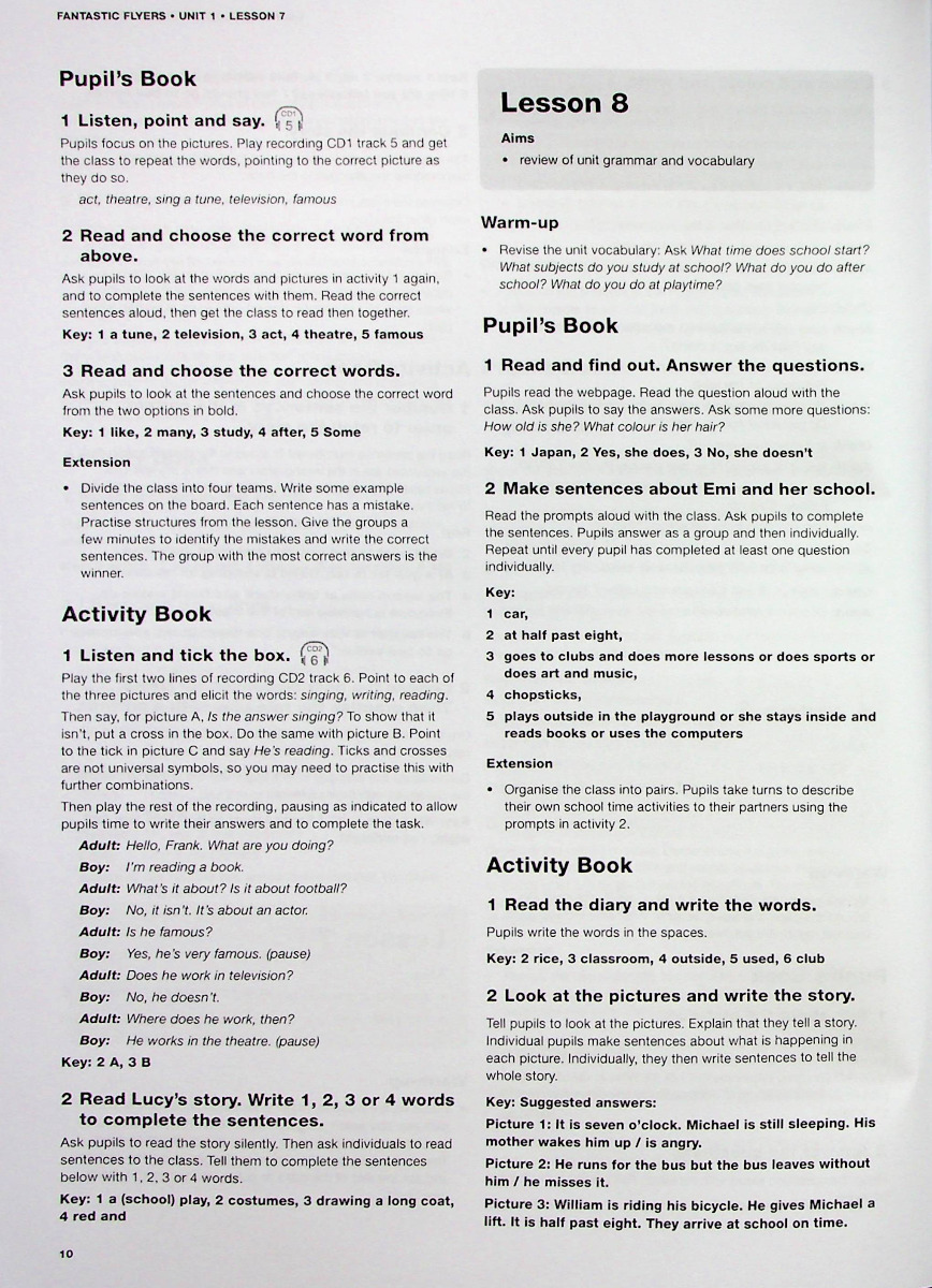 Delta Young Learners English. Fantastic Flyers Teacher's Book (+CD-Rom) — фото 11