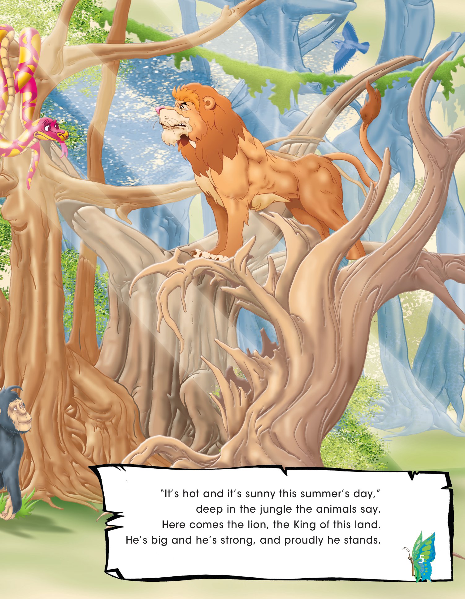 [object Object] «The Lion & The Mouse. Pupil's Book (with DigiBooks App)», авторов Дженни Дули, Ванесса Пейдж - фото №3 - миниатюра