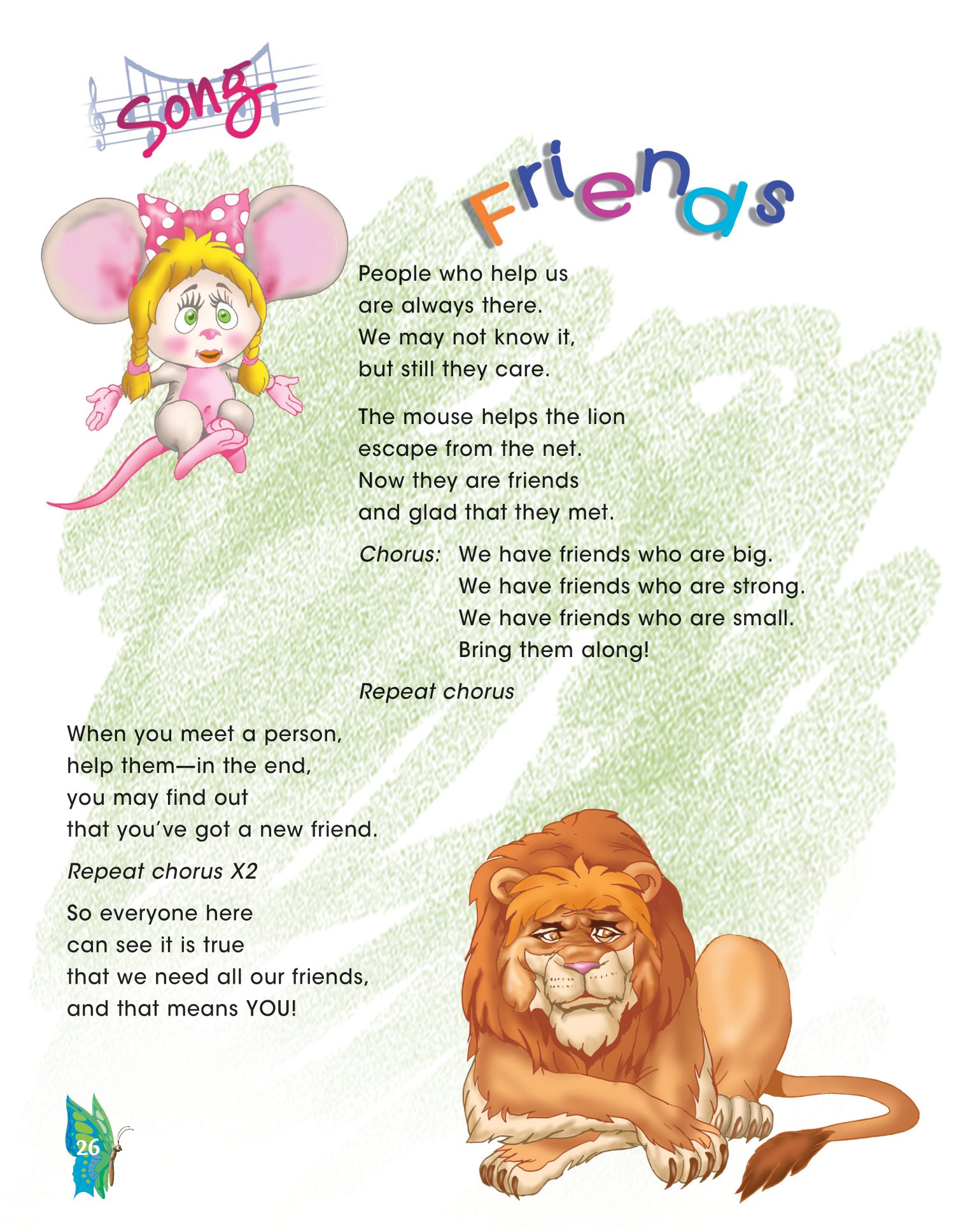 [object Object] «The Lion & The Mouse. Pupil's Book (with DigiBooks App)», авторов Дженни Дули, Ванесса Пейдж - фото №4 - миниатюра