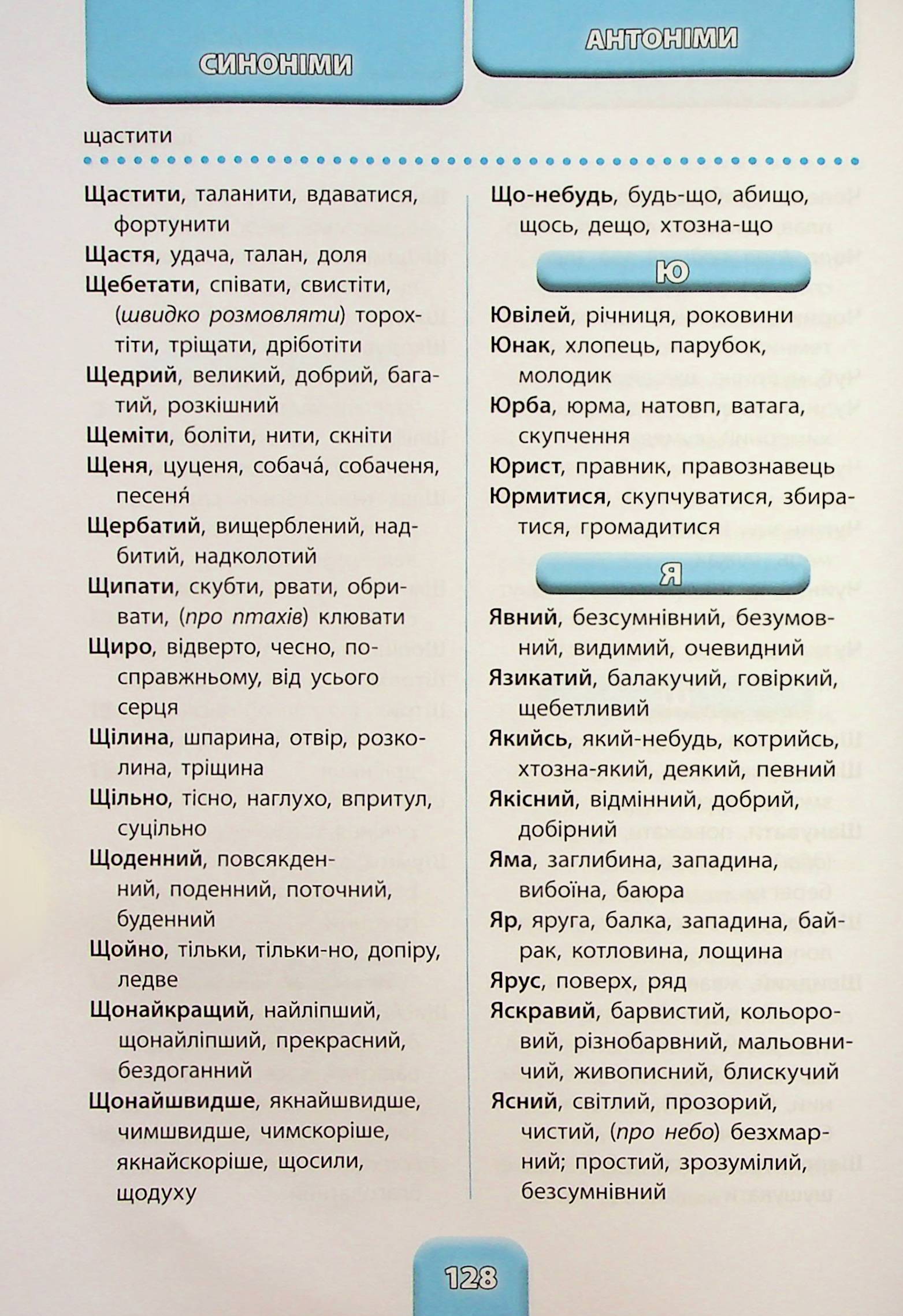Шкільний словничок. 3 в 1. 1-4 класи — фото 12